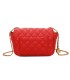 T11488 - Bolso bandolera con cierre y cadena dorada a juego