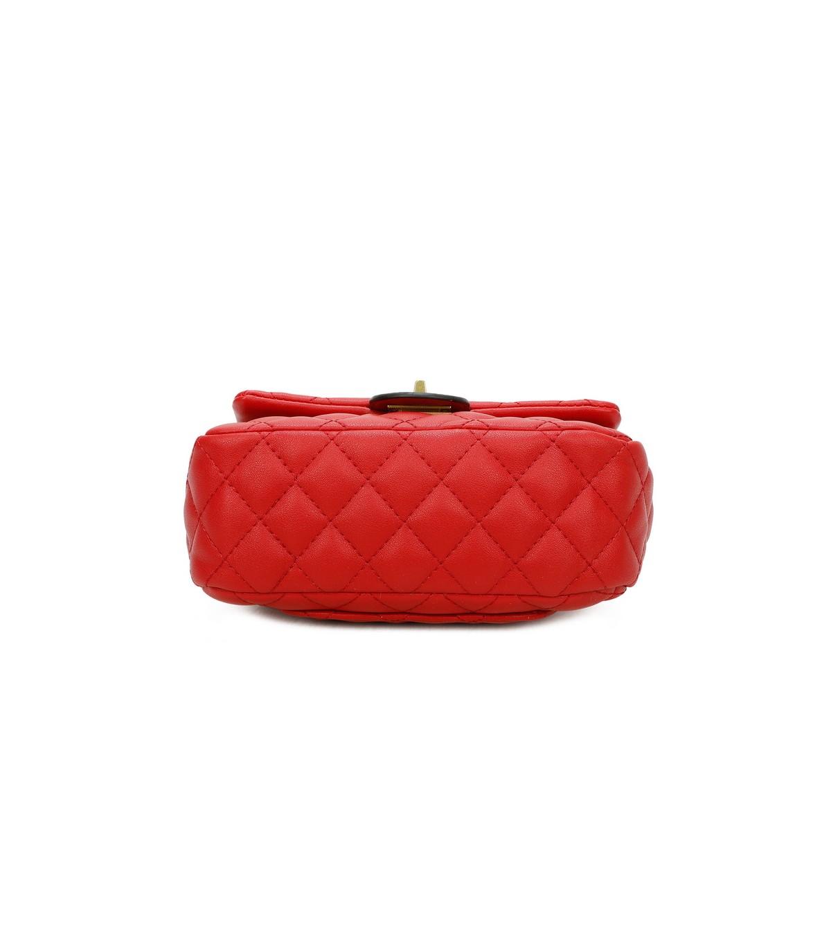 T11488 - Bolso bandolera con cierre y cadena dorada a juego