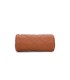 T11483 - Bolso bandolera de estilo baguette con asa dorada