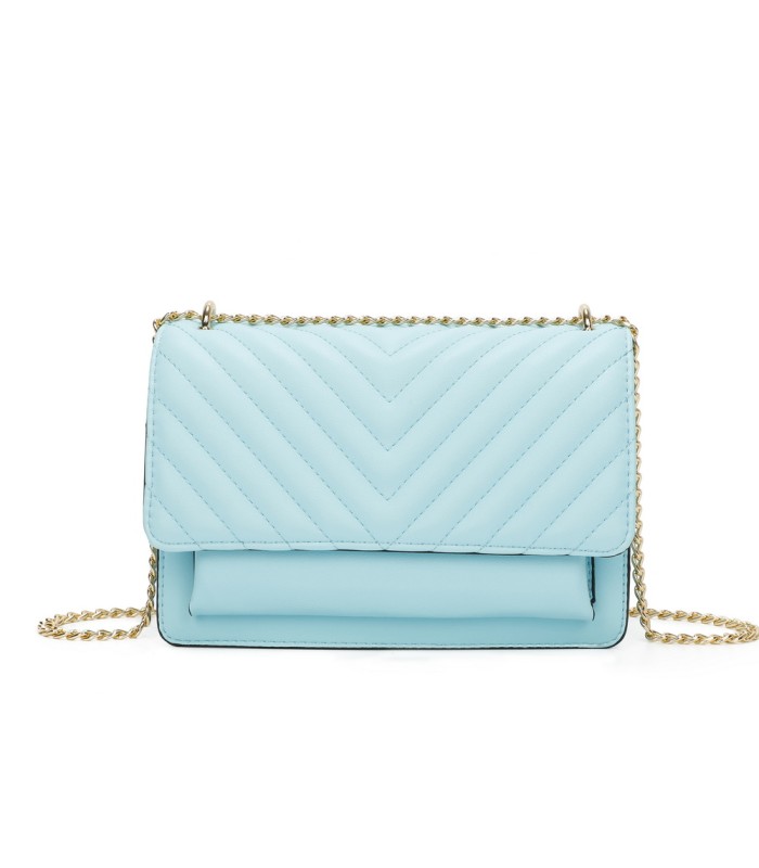 T11484 - Bolso bandolera cierres imantados con dos bolsillos interiores