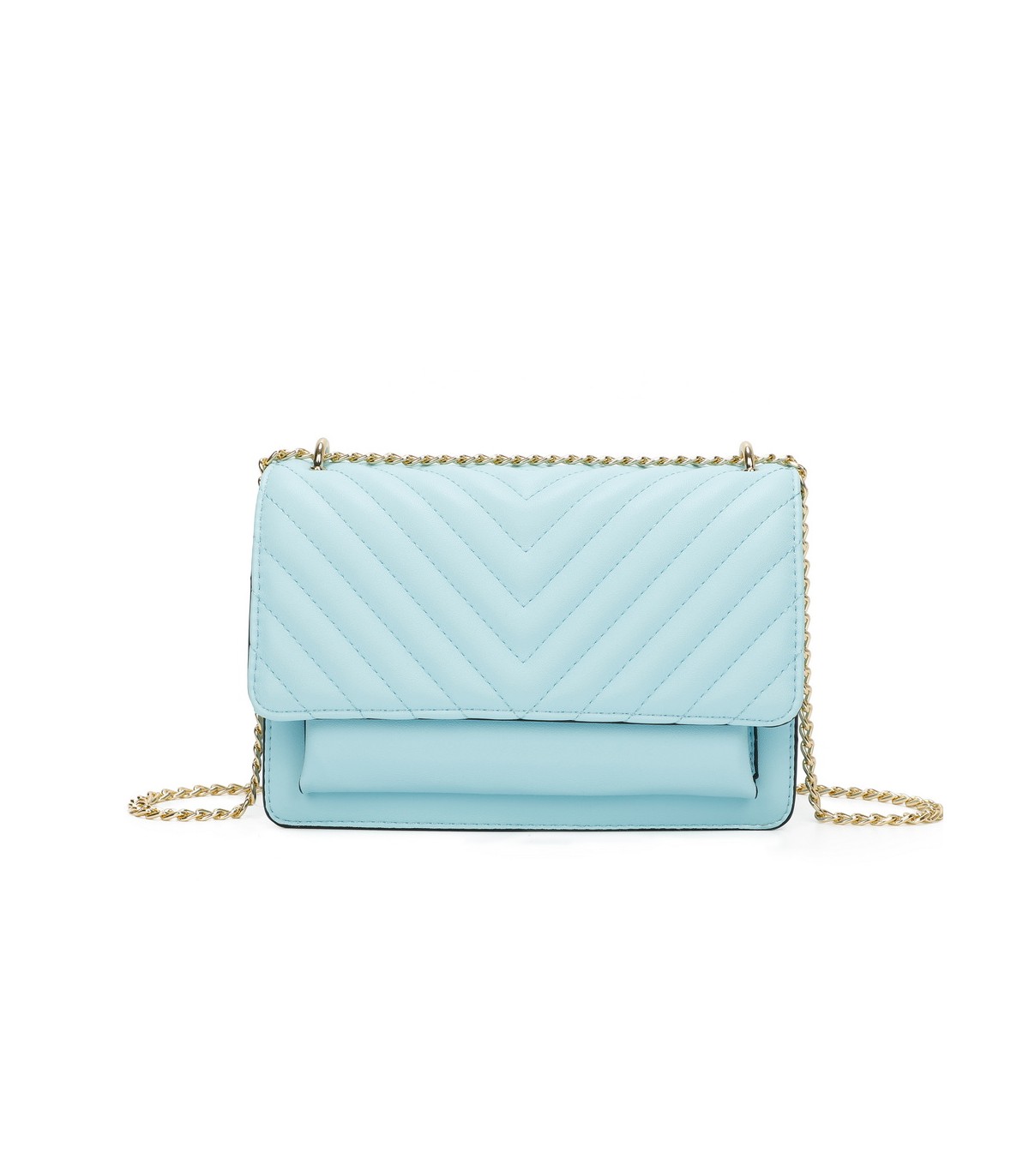 T11484 - Bolso bandolera cierres imantados con dos bolsillos interiores