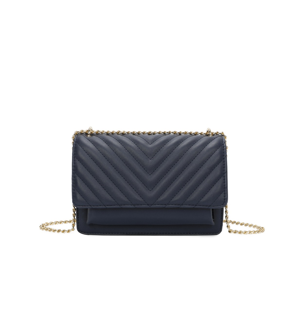 T11484 - Bolso bandolera cierres imantados con dos bolsillos interiores