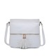 T11219 - Bolso bandolera cuadrado con bolsillos frontales