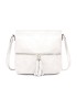 T11219 - Bolso bandolera cuadrado con bolsillos frontales