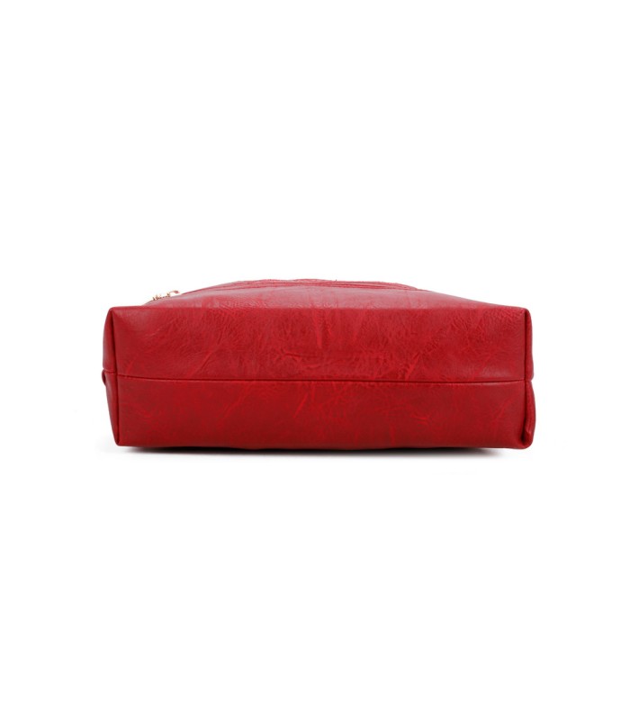 T11148 - Mochila convertible en bolso con bolsillos frontales y bordado de mandala