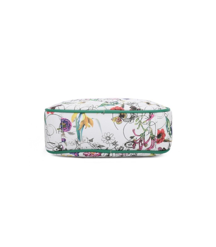T11441 - Bolso bandolera con estampado de flores
