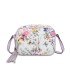 T11441 - Bolso bandolera con estampado de flores