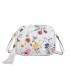 T11441 - Bolso bandolera con estampado de flores