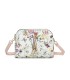 T11439 - Bolso bandolera con flores estampadas