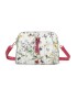 T11439 - Bolso bandolera con flores estampadas