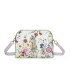 T11439 - Bolso bandolera con flores estampadas