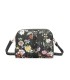 T11439 - Bolso bandolera con flores estampadas