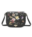 T11437 - Bolso bandolera con estilo floral y bandolera a juego