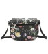 T11437 - Bolso bandolera con estilo floral y bandolera a juego