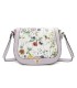 T11437 - Bolso bandolera con estilo floral y bandolera a juego