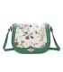 T11437 - Bolso bandolera con estilo floral y bandolera a juego