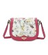 T11437 - Bolso bandolera con estilo floral y bandolera a juego