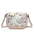 T11437 - Bolso bandolera con estilo floral y bandolera a juego