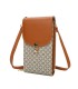 TH892 - Bolso para móvil con estampado geométrico
