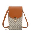 TH892 - Bolso para móvil con estampado geométrico