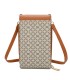 TH892 - Bolso para móvil con estampado geométrico