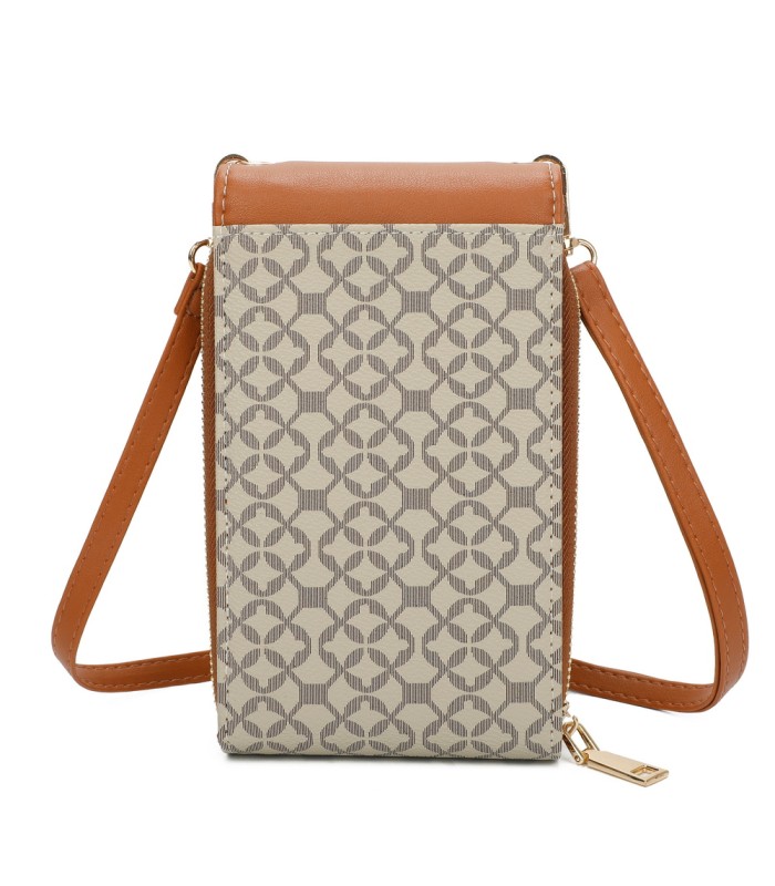 TH892 - Bolso para móvil con estampado geométrico