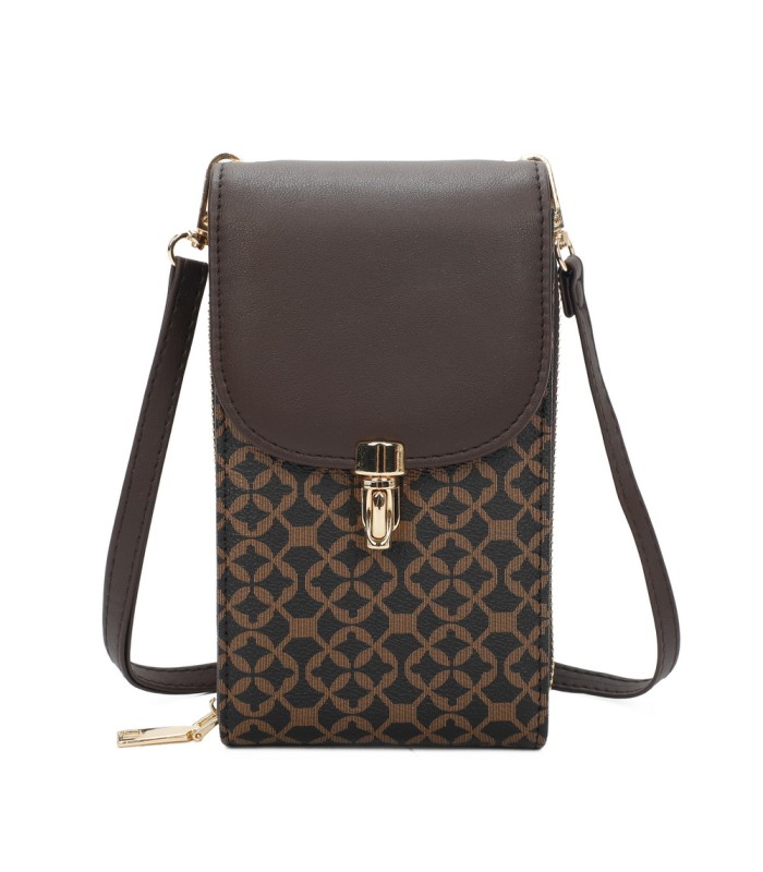 TH892 - Bolso para móvil con estampado geométrico
