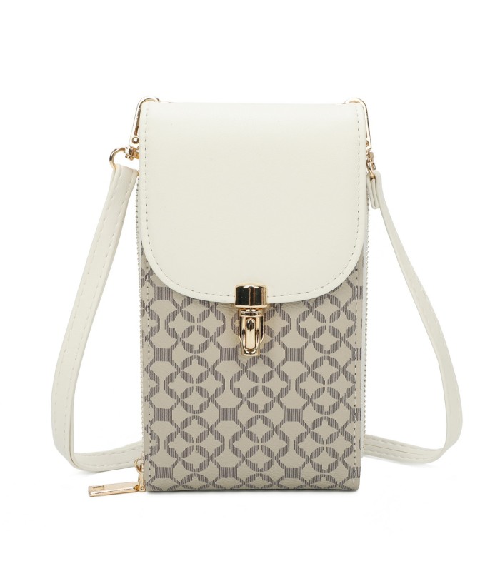 TH892 - Bolso para móvil con estampado geométrico