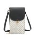 TH892 - Bolso para móvil con estampado geométrico