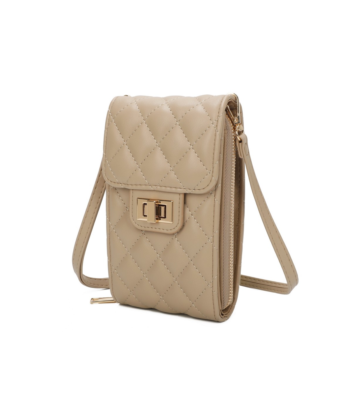 TH893 - Bolso para móvil con cierre de pestillo y monedero interior