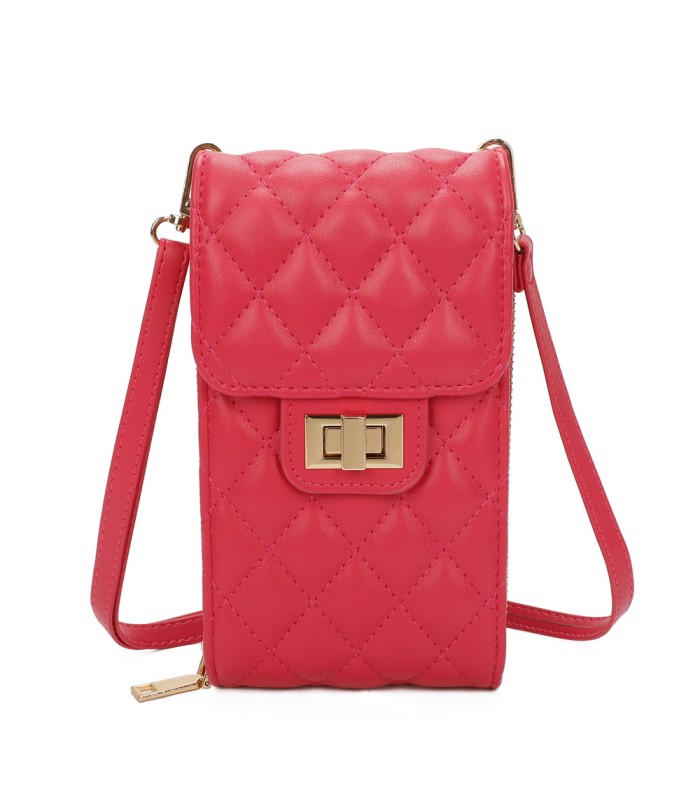 TH893 - Bolso para móvil con cierre de pestillo y monedero interior