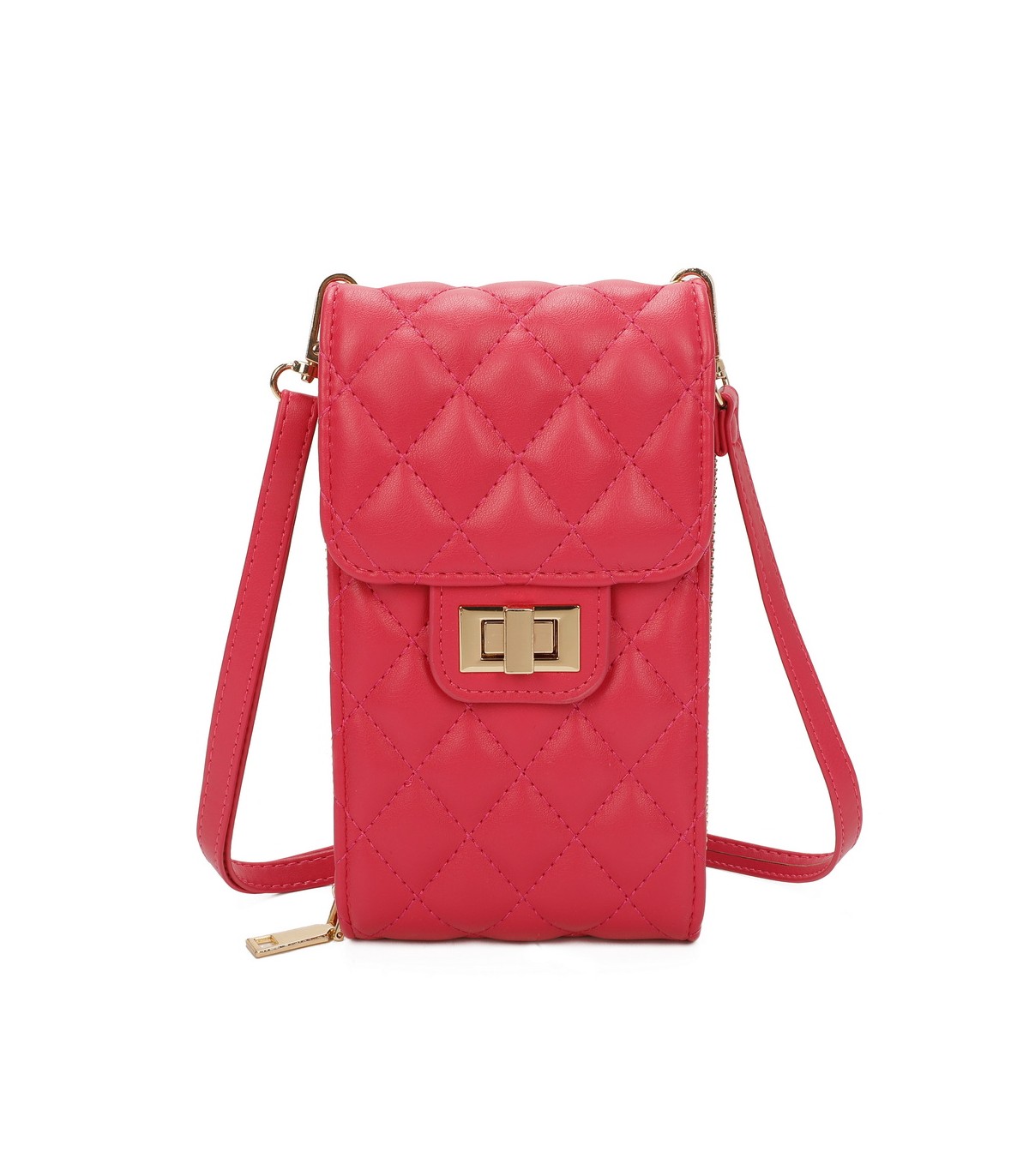 TH893 - Bolso para móvil con cierre de pestillo y monedero interior