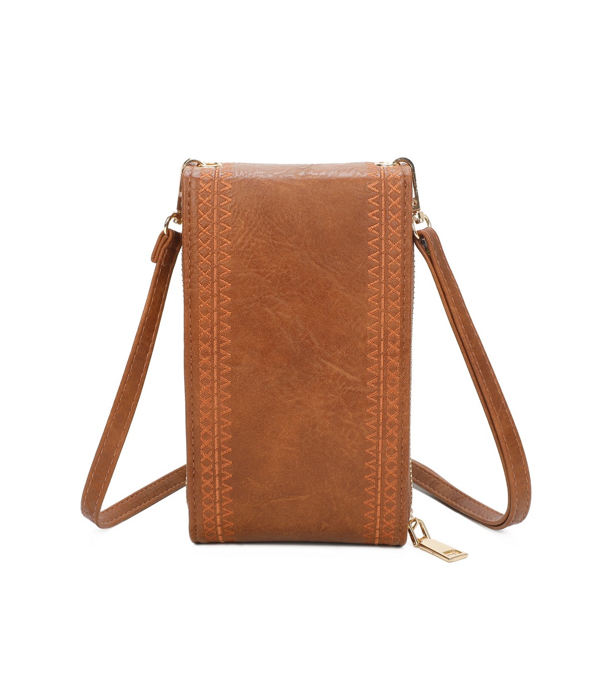 TH895 - Bolso para móvil con bordado de mandala