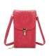 TH895 - Bolso para móvil con bordado de mandala