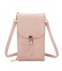 TH895 - Bolso para móvil con bordado de mandala
