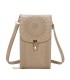 TH895 - Bolso para móvil con bordado de mandala