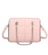 T11472 - Bolso bandolera con asa de cadena plateada