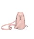 T11472 - Bolso bandolera con asa de cadena plateada