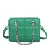 T11472 - Bolso bandolera con asa de cadena plateada