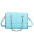 T11472 - Bolso bandolera con asa de cadena plateada