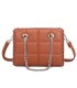 T11472 - Bolso bandolera con asa de cadena plateada