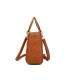 T11495 - Bolso bandolera con asa grande y motivos geométricos