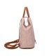 T11149 - Mochila con cremallera frontal y bordado de mandala