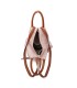 T11149 - Mochila con cremallera frontal y bordado de mandala