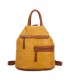 T11151 - Mochila con bolsillos frontales y cierre de cremallera