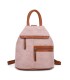T11151 - Mochila con bolsillos frontales y cierre de cremallera