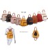 T11151 - Mochila con bolsillos frontales y cierre de cremallera