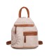 T11151 - Mochila con bolsillos frontales y cierre de cremallera