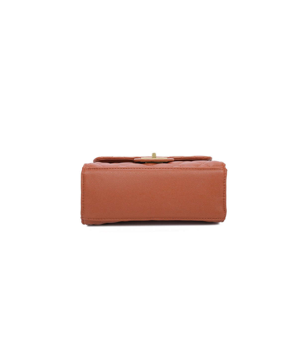T11507 - Bolso con cierre de pestillo bandolera y asa de mano