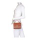 T11507 - Bolso con cierre de pestillo bandolera y asa de mano